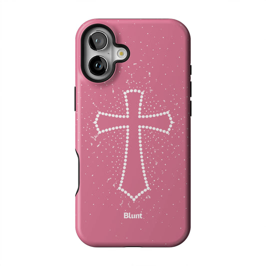 Pink-Diamara-iphone-case-iPhone 16 Plus-1