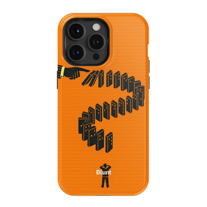 Domino Run iPhone Case