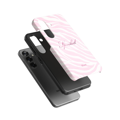 Spoiled Pink Zebra Samsung Case