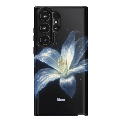 Blue Lilly Samsung Case