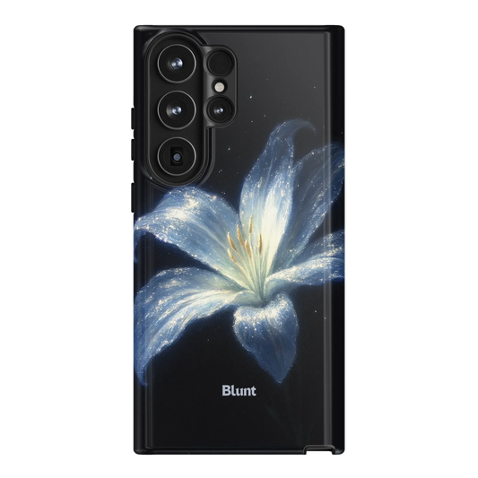 Blue Lilly Samsung Case