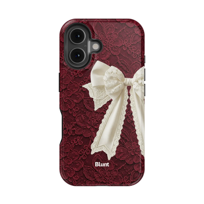 Velvet Bow iPhone Case