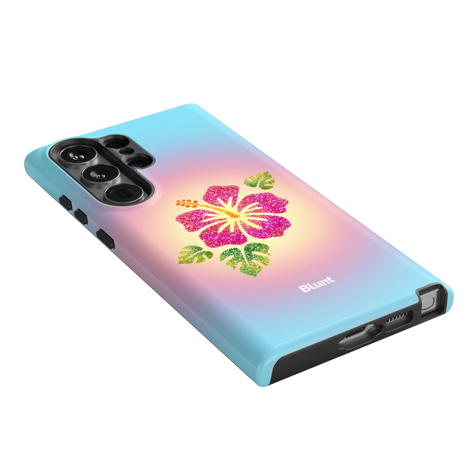 Hibiscus-Glow-samsung-case-Galaxy S23 Ultra-2