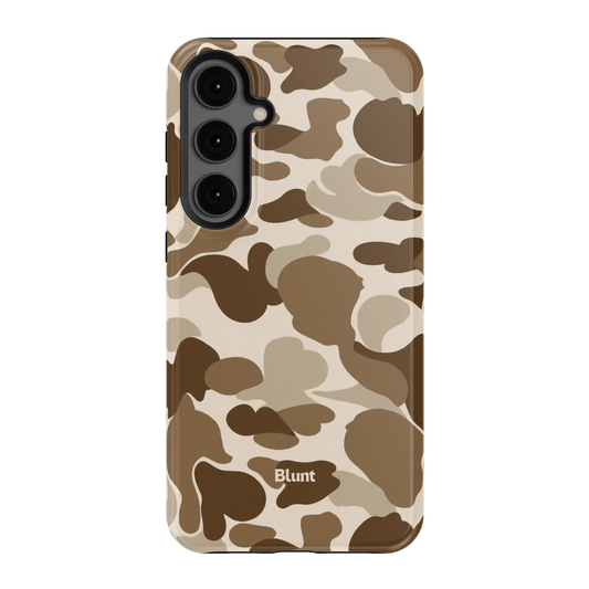 Brown Camo Samsung Case