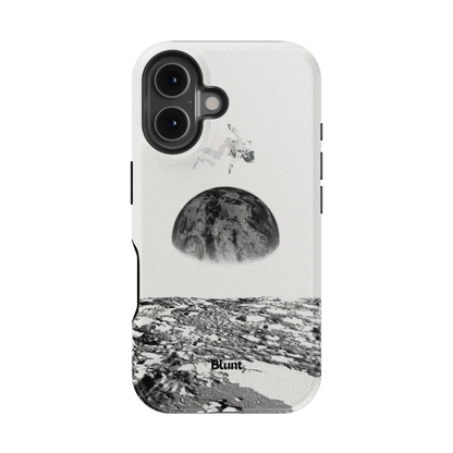 Static Moon iPhone Case