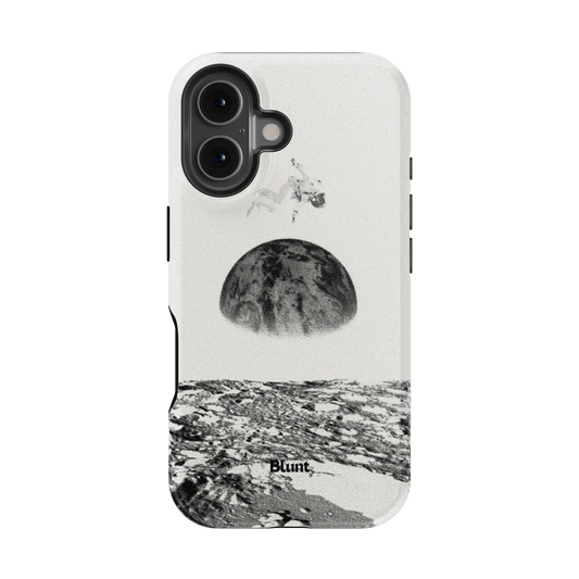 Static Moon iPhone Case