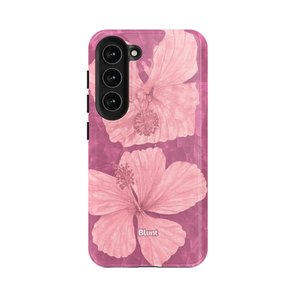 Pink Coconut Bloom Samsung Case