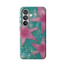 Turquoise Solar Lily Samsung Case