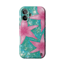 Turquoise Solar Lily Statement iPhone Case