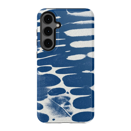 Navy-Noir-Abstract-samsung-case-Galaxy S24 Plus-1