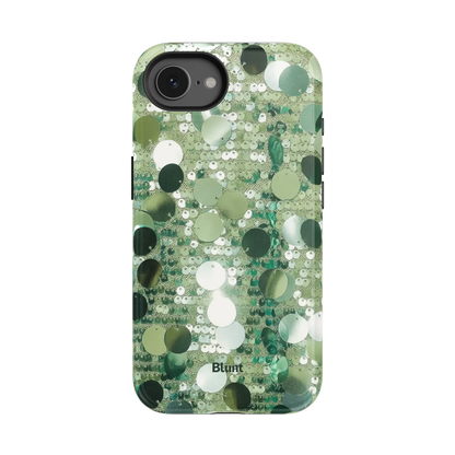 Sage Glitz iPhone Case