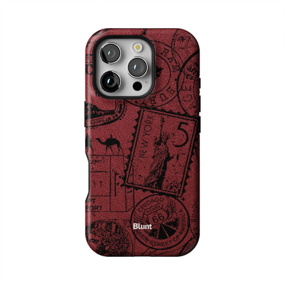 Crimson-Post-iphone-case-iPhone 16 Pro-1