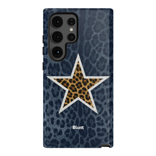 Denim Cheetah Star Samsung Case