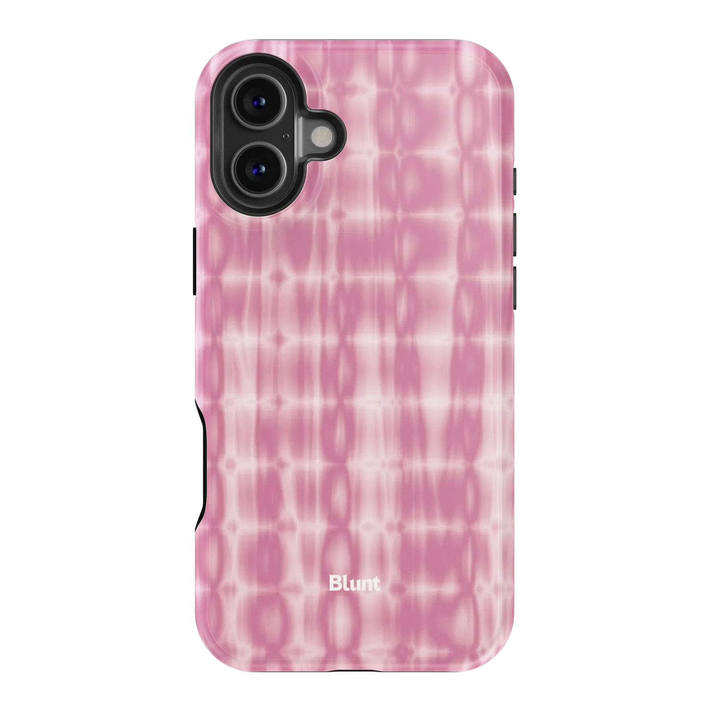 Pink Ripple iPhone Case