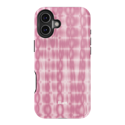 Pink Ripple iPhone Case