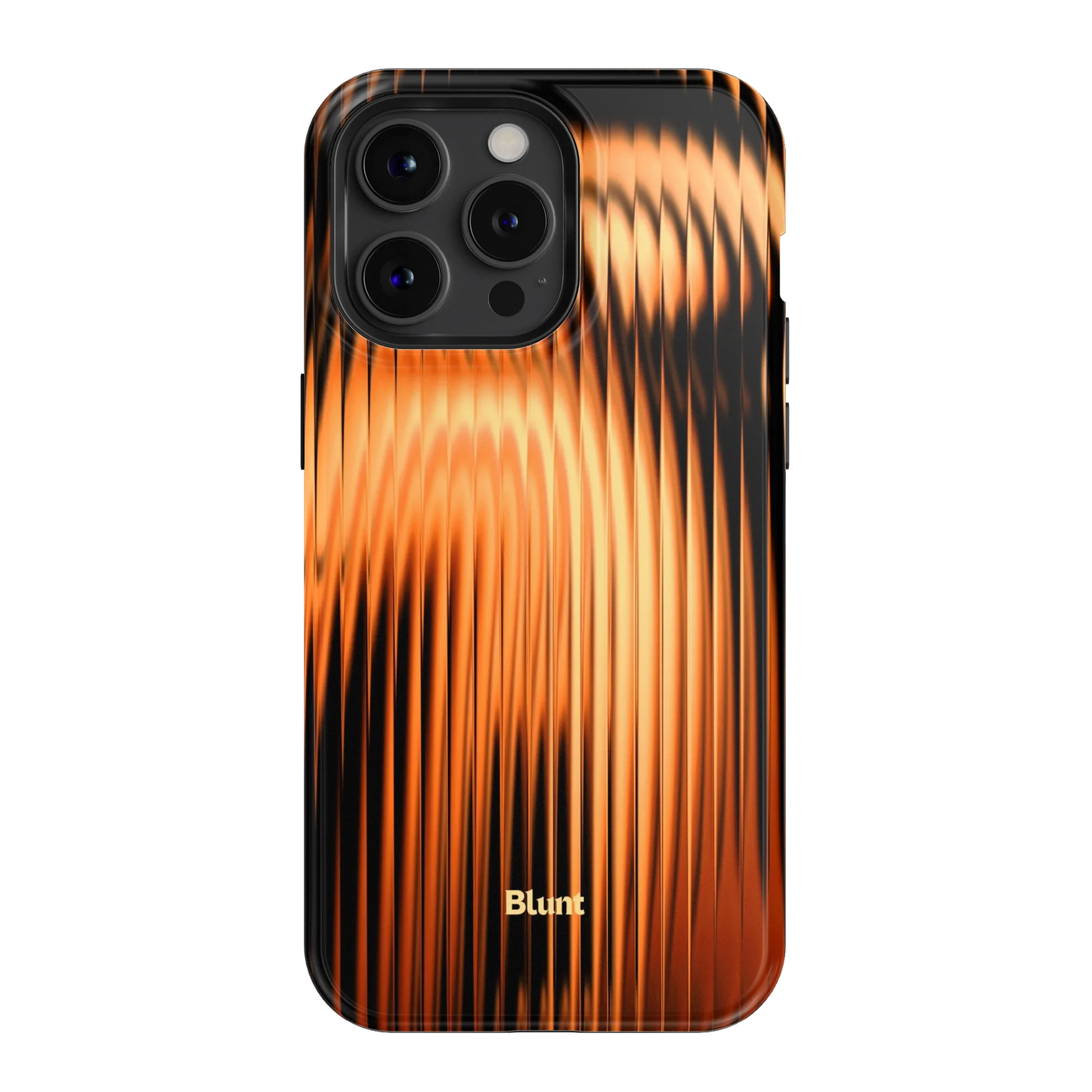 Copper Ripple iPhone Case