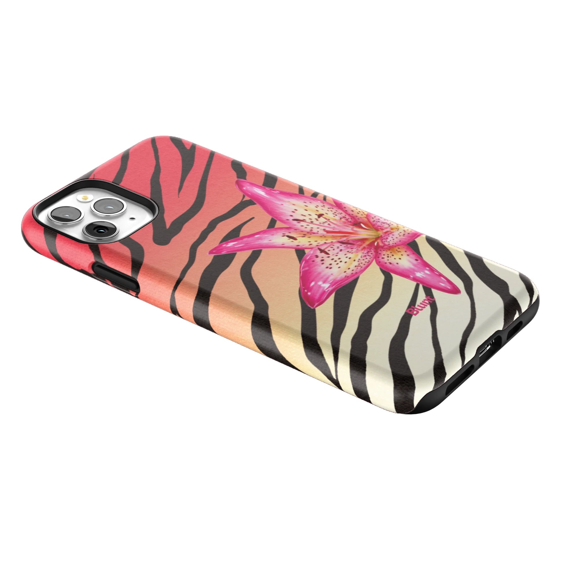 Striped-Lilly-iphone-case-iPhone 11 Pro Max-2
