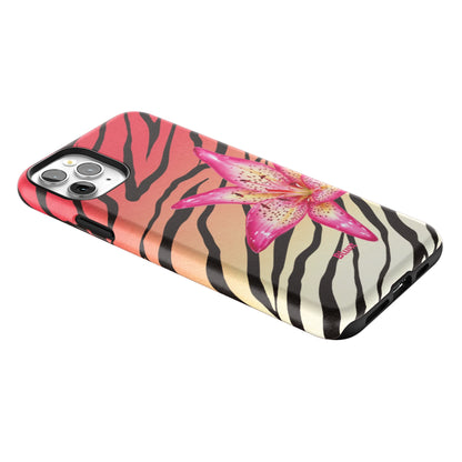 Striped-Lilly-iphone-case-iPhone 11 Pro Max-2