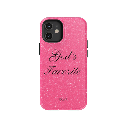 Gods Favorite Pink iPhone Case