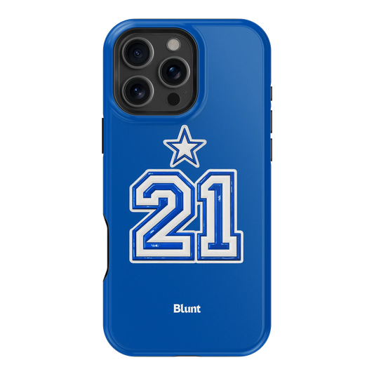 Blue All Star iPhone Case