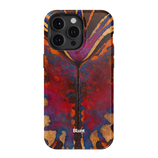Molten Veins iPhone Case