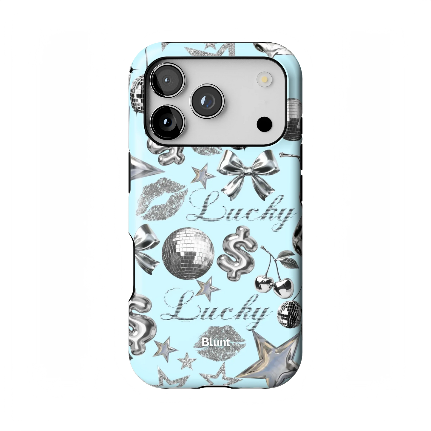 Lucky Baby Blue iPhone Case