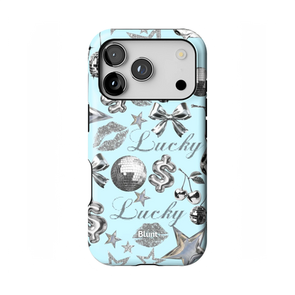 Lucky Baby Blue iPhone Case