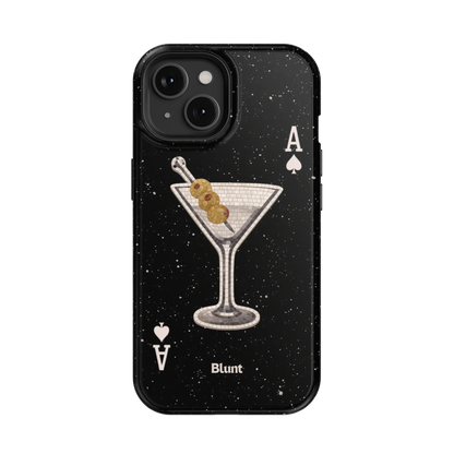 Black Dirty Martini iPhone Case