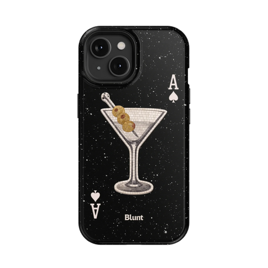Black Dirty Martini iPhone Case