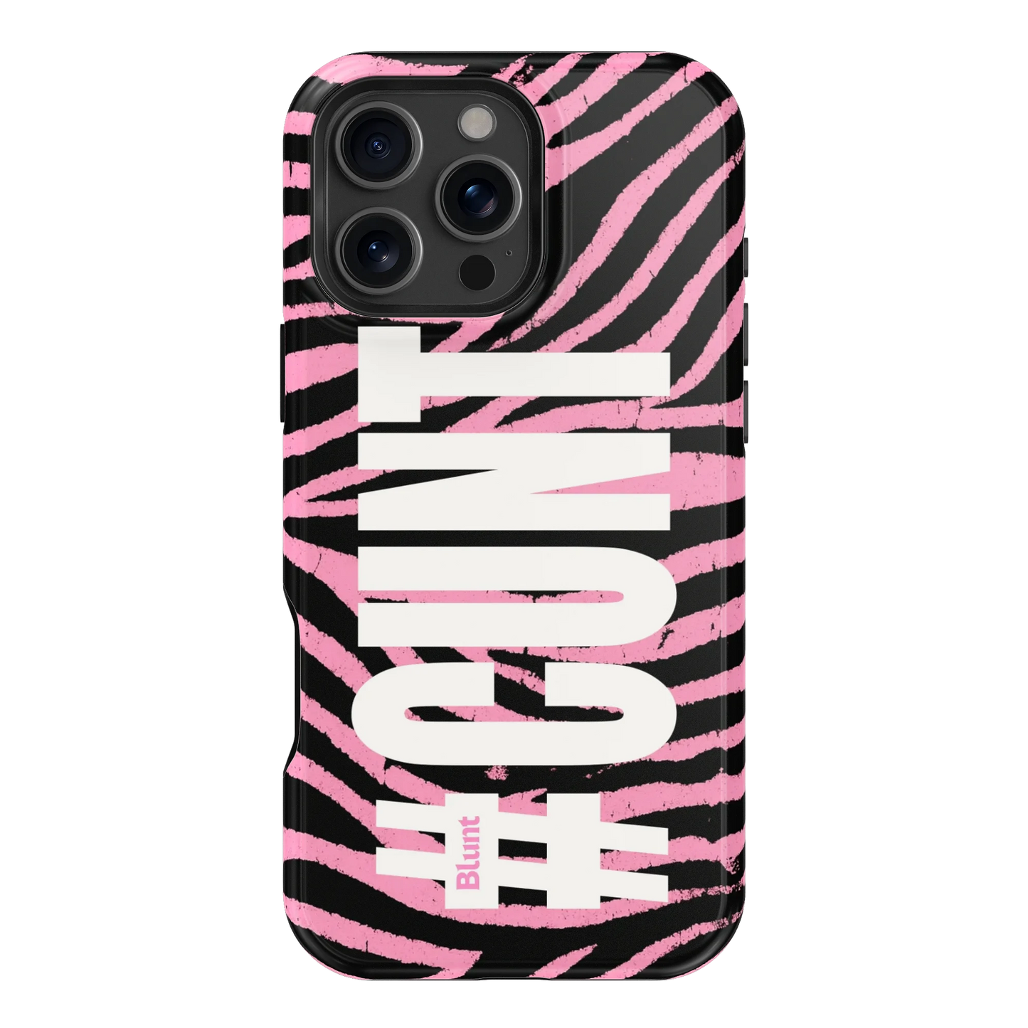CXNT Pink Zebra iPhone Case