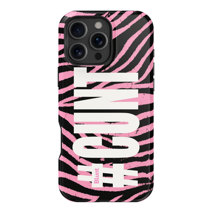 CXNT Pink Zebra iPhone Case