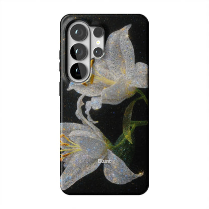 Eclipse Orchid in White Samsung Case
