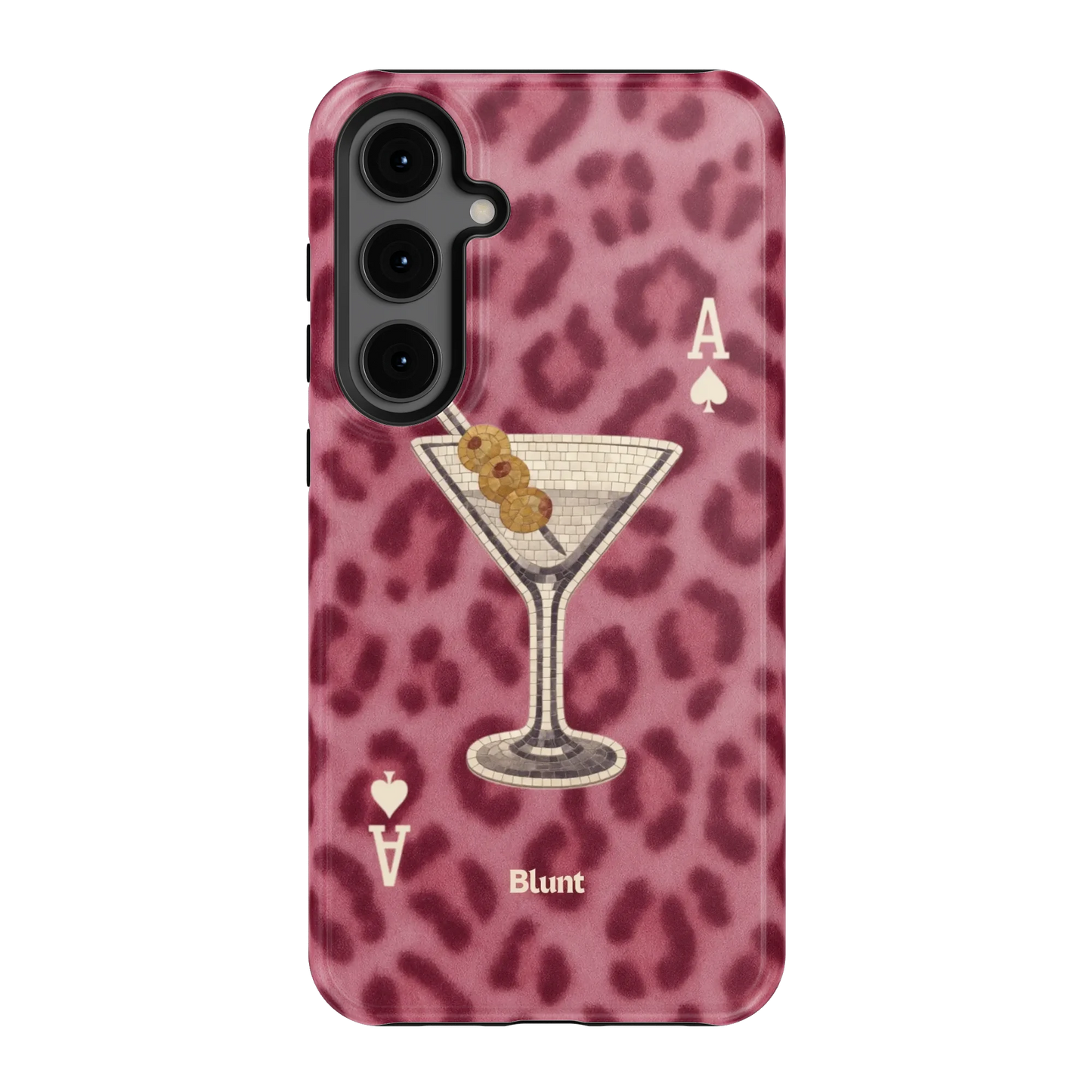 Pink Cheetah Dirty Martini Samsung Case