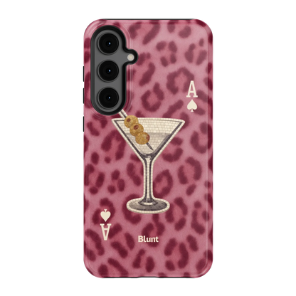 Pink Cheetah Dirty Martini Samsung Case
