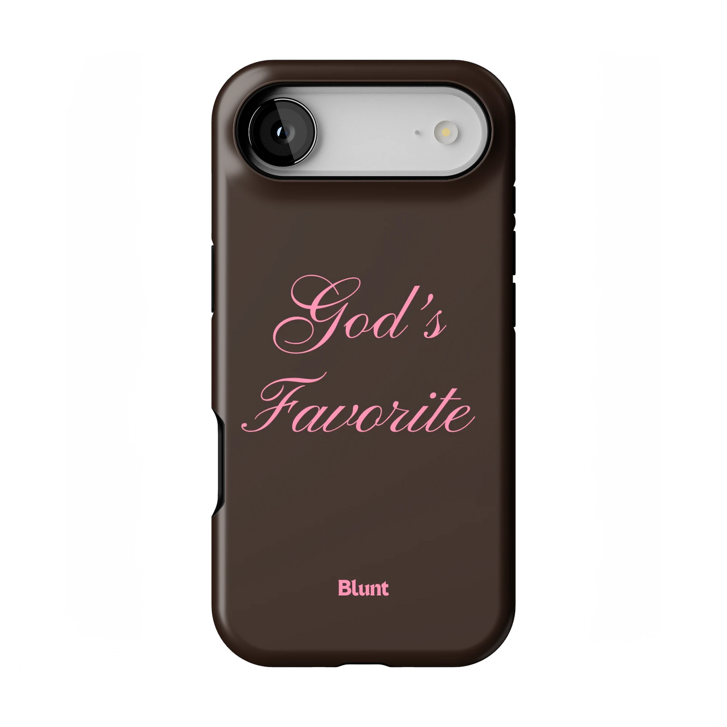 Gods Favorite Brown iPhone Case