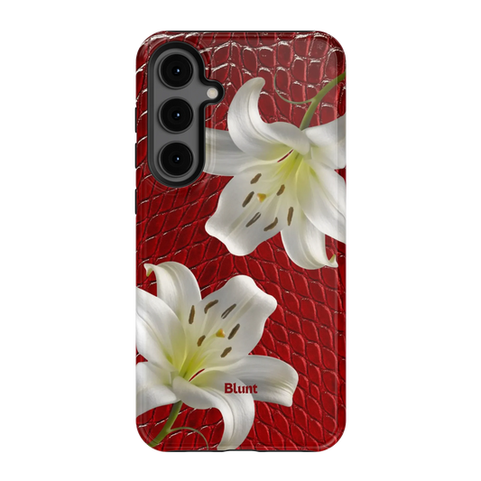 Crimson Lily Samsung Case
