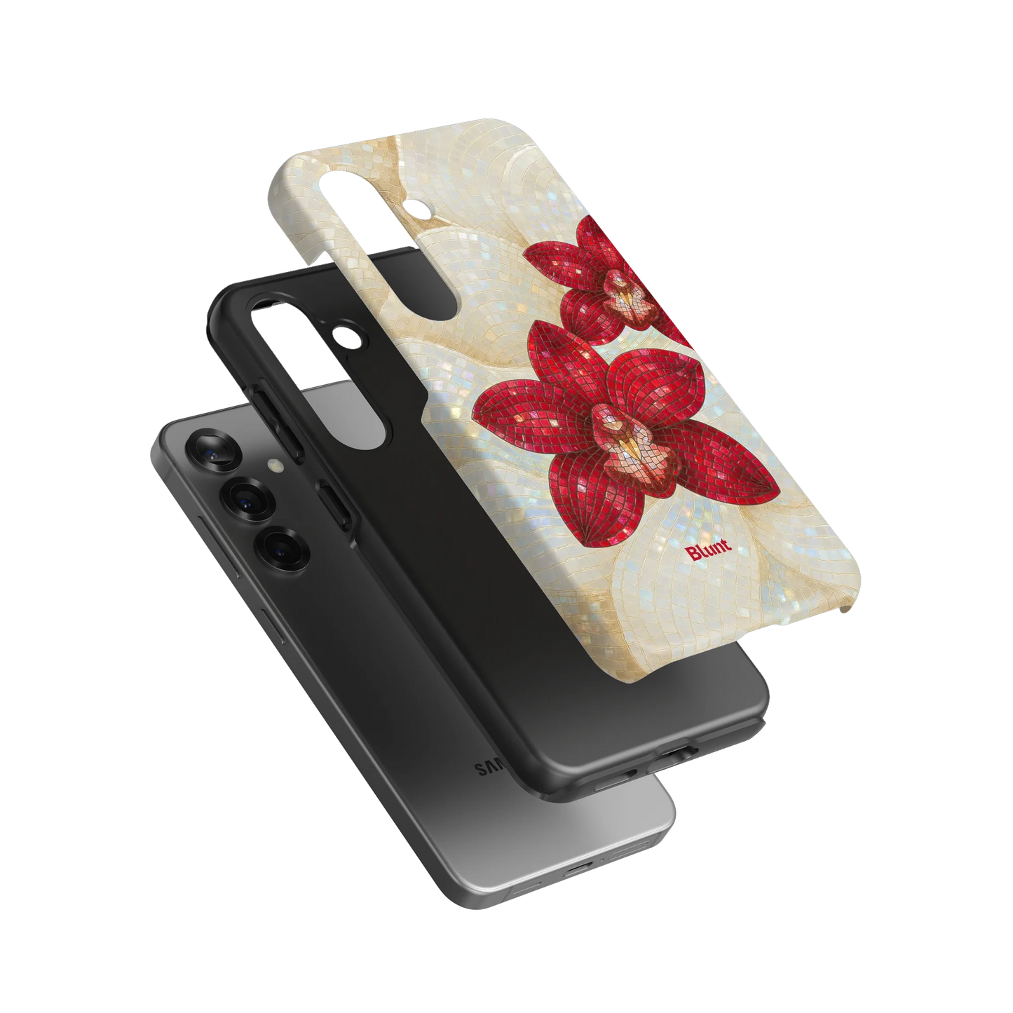 Crimson Orchid Samsung Case