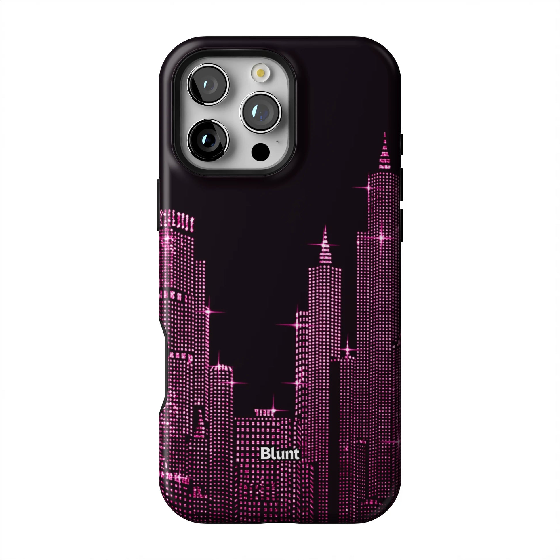 Pink-NYC--SKYELINE-iphone-case-iPhone 16 Pro Max-1