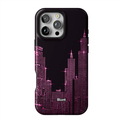 Pink-NYC--SKYELINE-iphone-case-iPhone 16 Pro Max-1