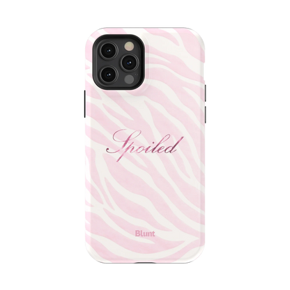 Spoiled Pink Zebra iPhone Case