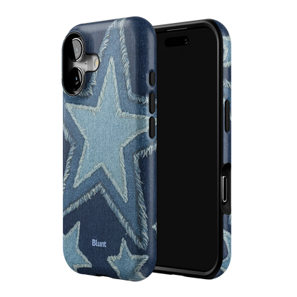 Denim Star iPhone Case