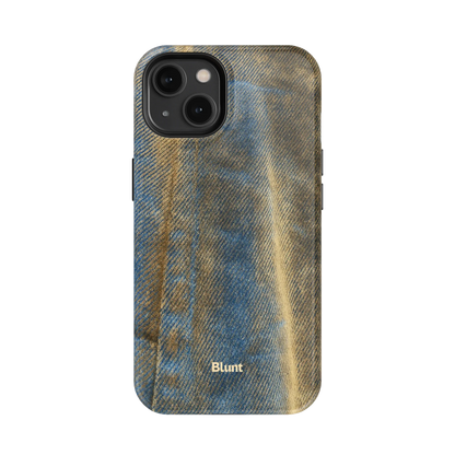 Worn Denim iPhone Case