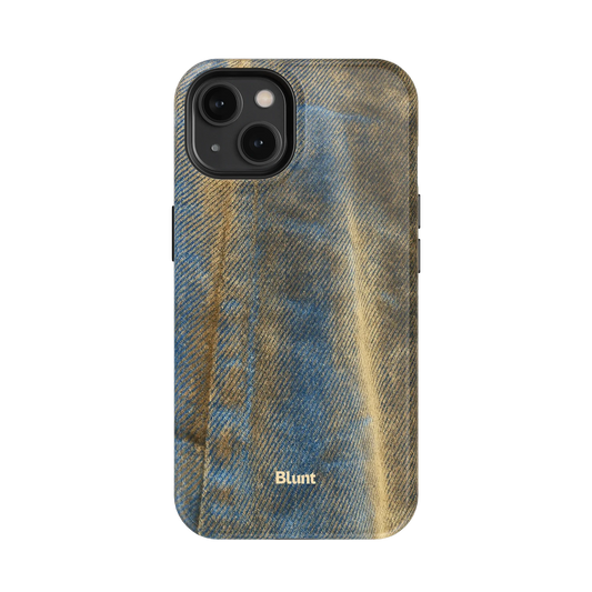 Worn Denim iPhone Case