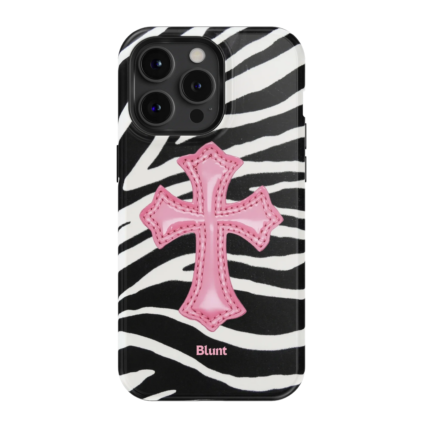Zebra Halo iPhone Case