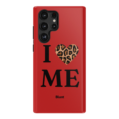 Red I Love Me Samsung Case