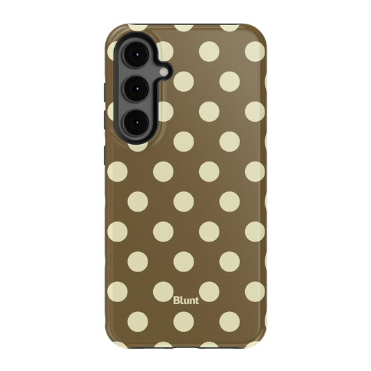 Toffee Cream Dot Samsung Case