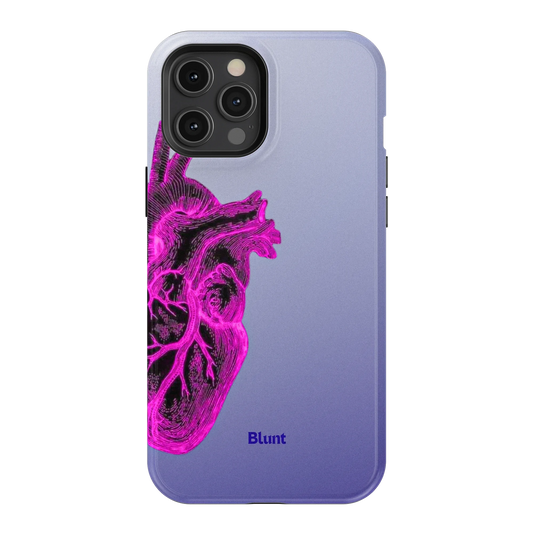 Anatomy Heart Pink iPhone Case