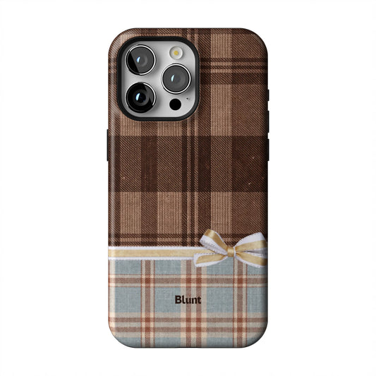 Mocha-Plaid-iphone-case-iPhone 15 Pro Max-1
