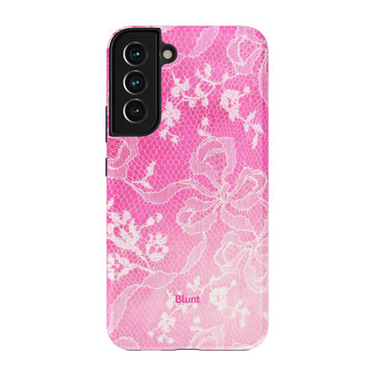 Pink-Lacewave-samsung-case-Galaxy S22 Plus-1