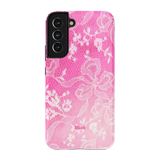 Pink-Lacewave-samsung-case-Galaxy S22 Plus-1